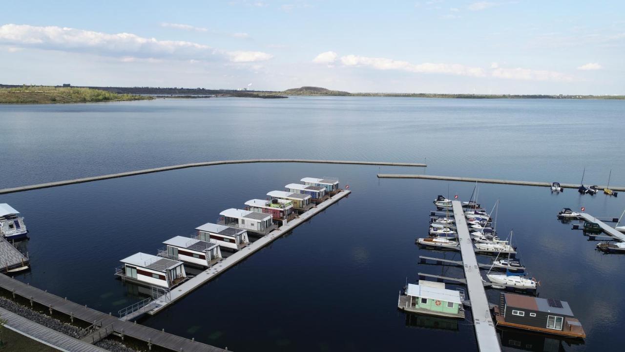 Hausboote Marina Braunsbedra Villa Exterior foto