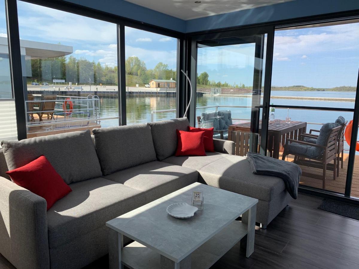 Hausboote Marina Braunsbedra Villa Exterior foto