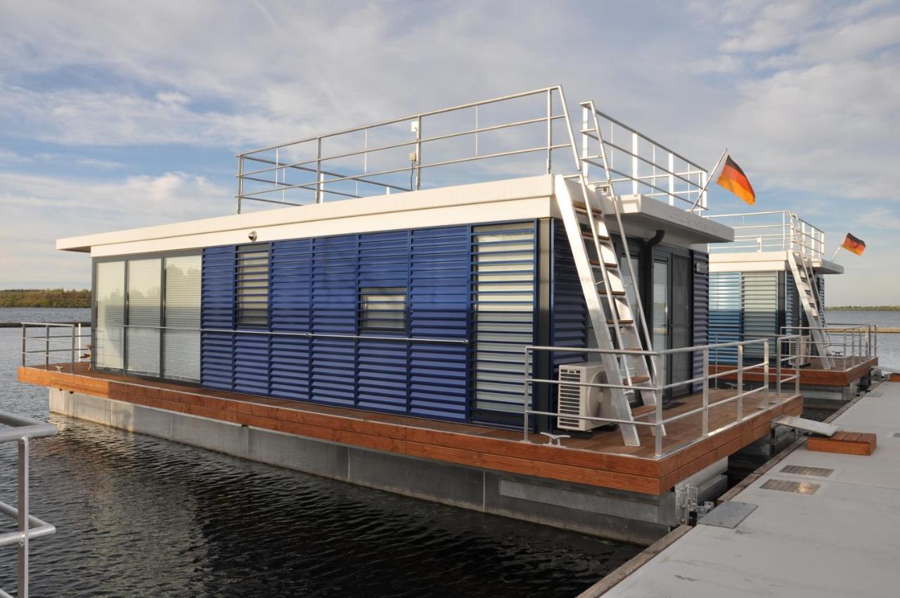 Hausboote Marina Braunsbedra Villa Exterior foto